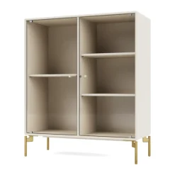 Montana Kaapit & Vitriinit^Ripple II vitriinikaappi 69,6x82,2x30 cm, Oat-jalat brass