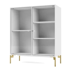 Montana Kaapit & Vitriinit^Ripple II vitriinikaappi 69,6x82,2x30 cm, Snow-jalat brass