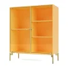 Montana Kaapit & Vitriinit^Ripple II vitriinikaappi 69,6x82,2x30 cm, Acacia-jalat brass