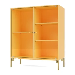 Montana Kaapit & Vitriinit^Ripple II vitriinikaappi 69,6x82,2x30 cm, Acacia-jalat brass