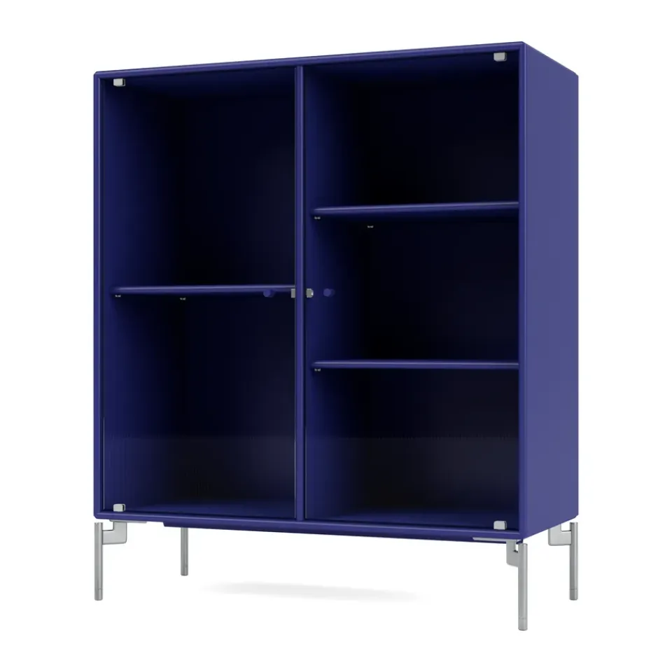Montana Kaapit & Vitriinit^Ripple II vitriinikaappi 69,6x82,2x30 cm, Monarch-jalat chrome