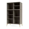 Montana Kaapit & Vitriinit^Ripple III vitriinikaappi 69,6x117,6x38 cm, Truffle-jalat brass