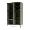 Montana Kaapit & Vitriinit^Ripple III vitriinikaappi 69,6x117,6x38 cm, Fennel-jalat chrome