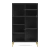 Montana Kaapit & Vitriinit^Ripple III vitriinikaappi 69,6x117,6x38 cm, Anthracite-jalat brass