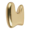 Broste Copenhagen Koukut & Vaateripustimet^Roberta koukku 10x7 cm, Brass finish