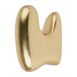 Broste Copenhagen Koukut & Vaateripustimet^Roberta koukku 10x7 cm, Brass finish
