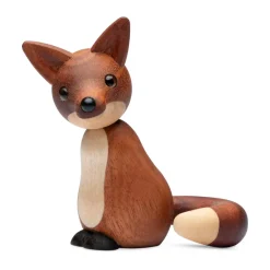 Spring Copenhagen Puuhahmot^Roxy kettu koriste 10 cm, Mahonki