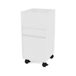 Montana Lipastot & Säilytyslaatikostot^Runner laatikosto pyörillä, New white 101