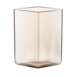 Iittala Maljakot^Ruutu maljakko 11,5x14 cm, Pellava
