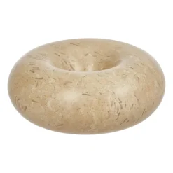OYOY Kynttilänjalat & Kyntteliköt^Savi marmori kynttilänjalka small 4 cm, Beige