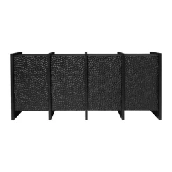 Ferm Living Senkit & Sivupöydät^Scarni senkki, Tummapetsattu saarni, 163×50×74 cm