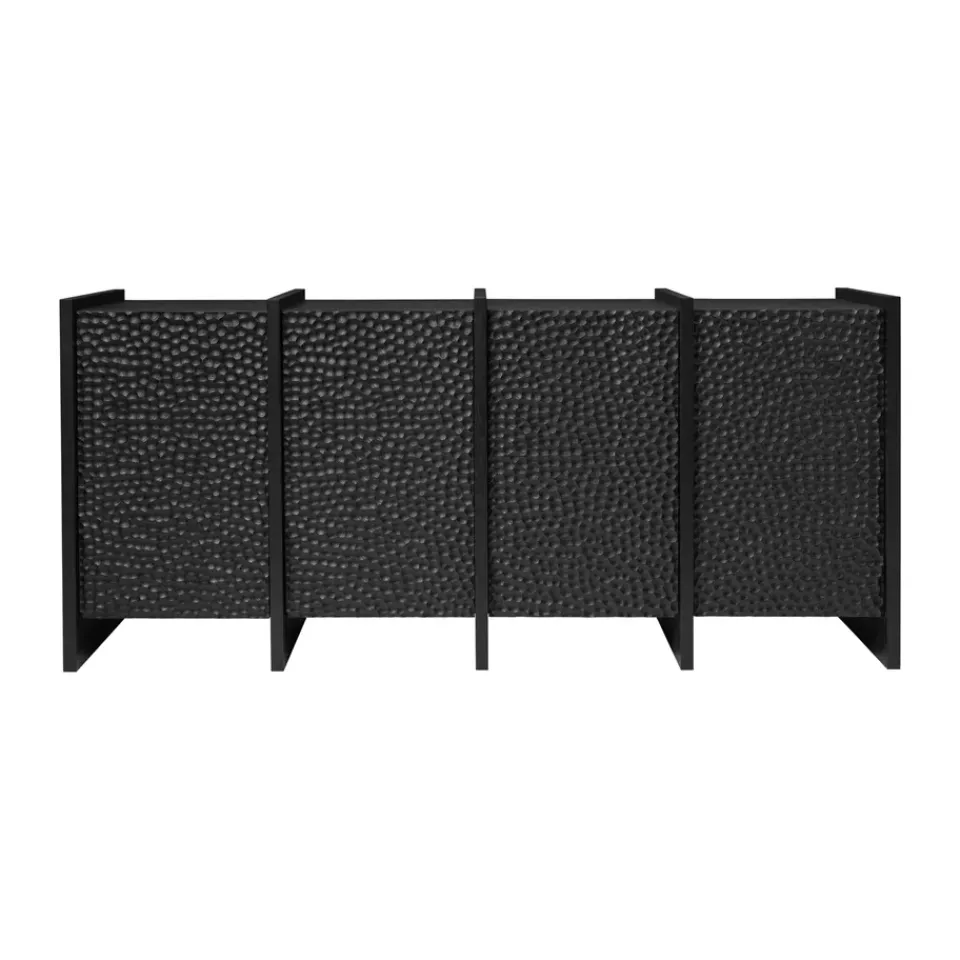 Ferm Living Senkit & Sivupöydät^Scarni senkki, Tummapetsattu saarni, 163×50×74 cm