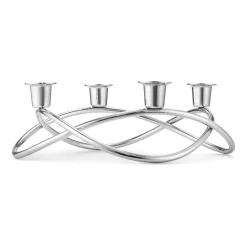 Georg Jensen Adventtikynttilänjalat Ja Kynttilät|Kynttilänjalat & Kyntteliköt^Season kynttilänjalka Ø26 cm, kiiltävä