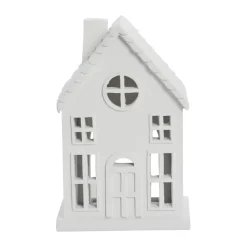 Lene Bjerre Joulukoristeet^Seholia koristetalo 17 cm, White