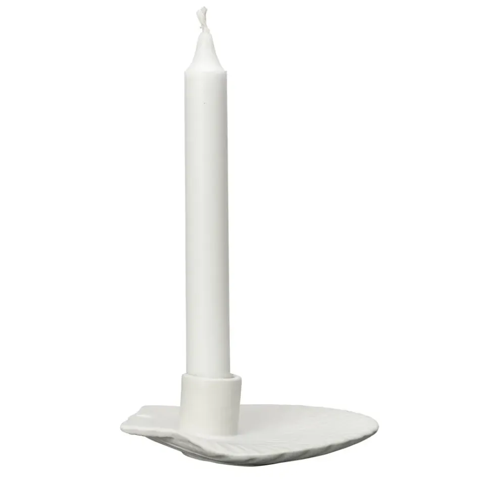 Byon Kynttilänjalat & Kyntteliköt^Shell kynttilänjalka 15,5 cm, White