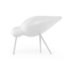 Normann Copenhagen Puuhahmot^Shorebird valkoinen, keskikokoinen