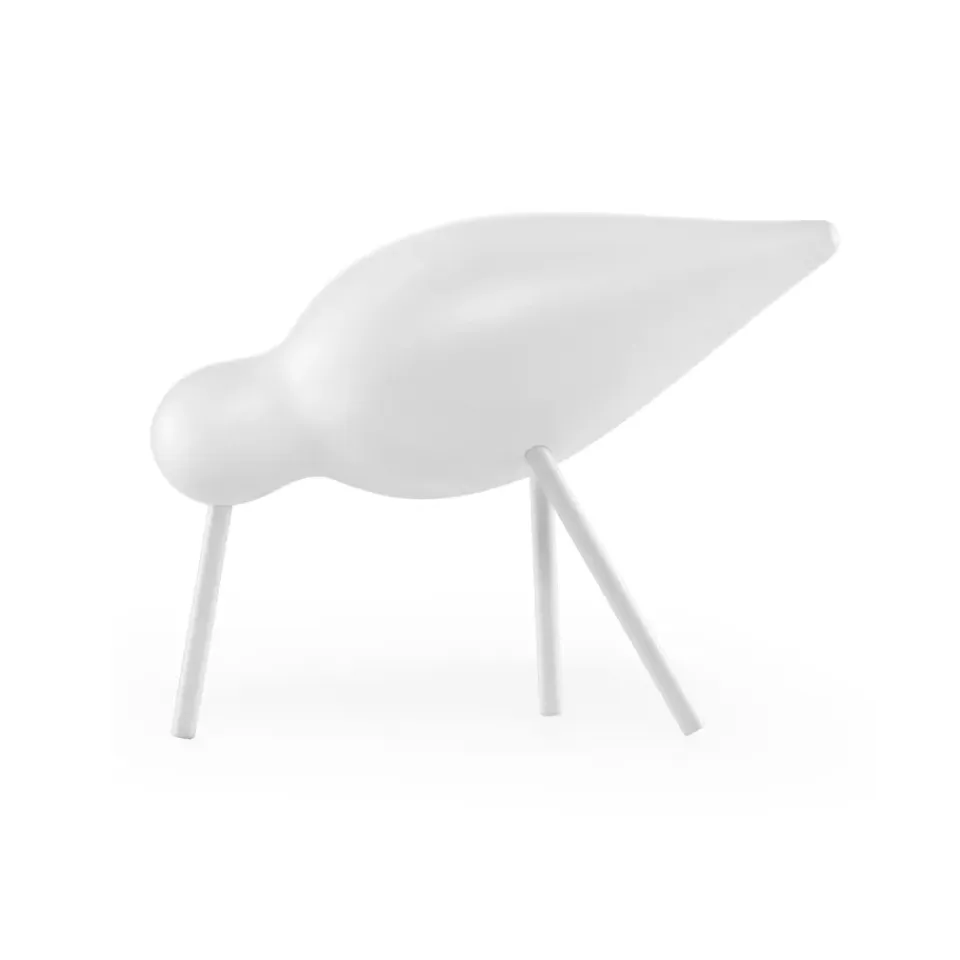 Normann Copenhagen Puuhahmot^Shorebird valkoinen, keskikokoinen