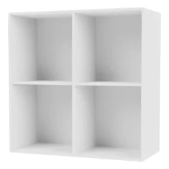 Montana Hyllyt & Hyllyjärjestelmät^SHOW hylly 69,6x69,6 cm sis. ripustuskiskon, New white