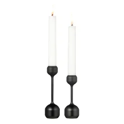 LIND DNA Kynttilänjalat & Kyntteliköt^Silhouette kynttilänjalka 2 osaa, Black