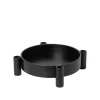 Broste Copenhagen Kynttilänjalat & Kyntteliköt^Silkki kynttilänjalka Ø32 cm, Alumiini musta