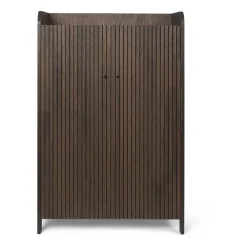 Ferm Living Kaapit & Vitriinit^Sill Low -kaappi, Dark stained oak
