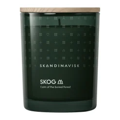 Skandinavisk Tuoksukynttilät & Tuoksutikut^Skog tuoksukynttilä kannella, 200 g