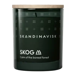 Skandinavisk Tuoksukynttilät & Tuoksutikut^Skog tuoksukynttilä kannella, 65 g