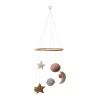 Ferm Living Mobiilit^Skye mobiili, Monivärinen, Ø23,4×75 cm