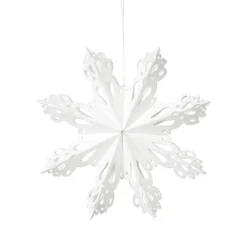 Broste Copenhagen Joulukoristeet^Snowflake joulukoriste White, Ø15 cm