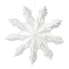 Broste Copenhagen Joulukoristeet^Snowflake joulukoriste White, Ø30 cm