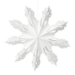 Broste Copenhagen Joulukoristeet^Snowflake joulukoriste White, Ø30 cm