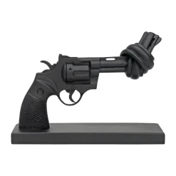 Non Violence Kodinsisustusta Ja Yksityiskohtia^Soft black 30 cm, Musta
