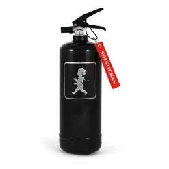 Solstickan Design Sammutuspeitot & Palosammuttimet^Solstickan palosammutin 2 kg, Musta-hopea