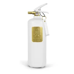 Solstickan Design Sammutuspeitot & Palosammuttimet^Solstickan palosammutin 2 kg, Valkoinen-kulta