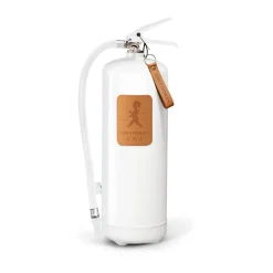 Solstickan Design Sammutuspeitot & Palosammuttimet^Solstickan palosammutin 6 kg, Vit-ljust nahka.