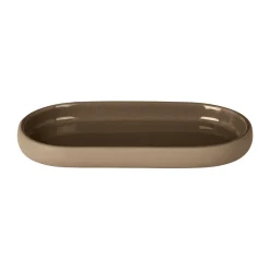 Blomus Saippua-Annostelijat & Saippuakupit^Sono astia keraaminen 10x19 cm, Beige
