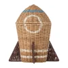 Bloomingville Lastenhuoneen Säilytys|Lastenhuoneen Sisustus^Space rattan -kori kannella 31x35 cm, Luonnollinen