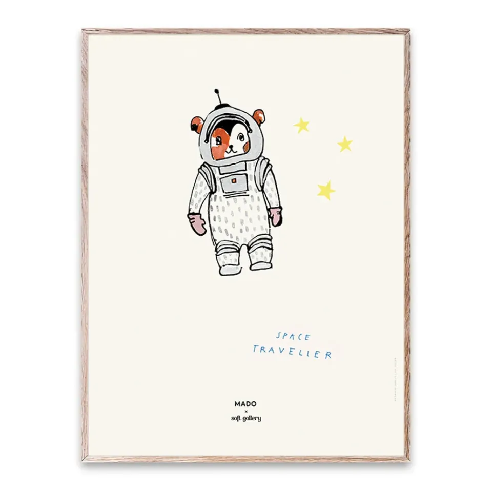 Paper Collective Julisteet|Lastenhuoneen Sisustus^Space Traveller -juliste, 30 x 40 cm