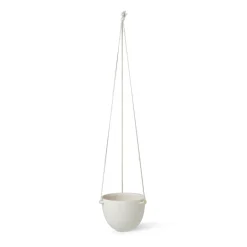 Ferm Living Ruukut^Speckle kukka-amppeli Ø20,5 cm, Off-white