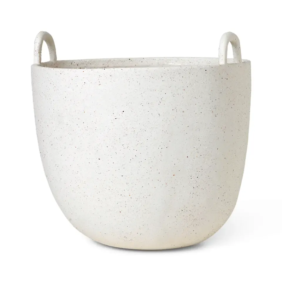Ferm Living Ruukut^Speckle ruukku Ø30 cm, Off white