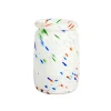 HAY Maljakot^Splash Roll Neck -maljakko M 22 cm, White dot (multi)