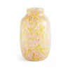 HAY Maljakot^Splash Round -maljakko L, 30 cm Light pink-yellow