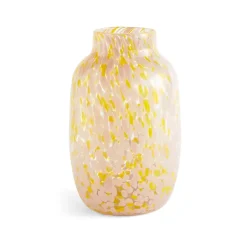 HAY Maljakot^Splash Round -maljakko L, 30 cm Light pink-yellow