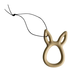DBKD Pääsiäiskoristeet^Sprinkle rabbit pääsiäiskoriste 8 cm, Kiiltävä keltainen