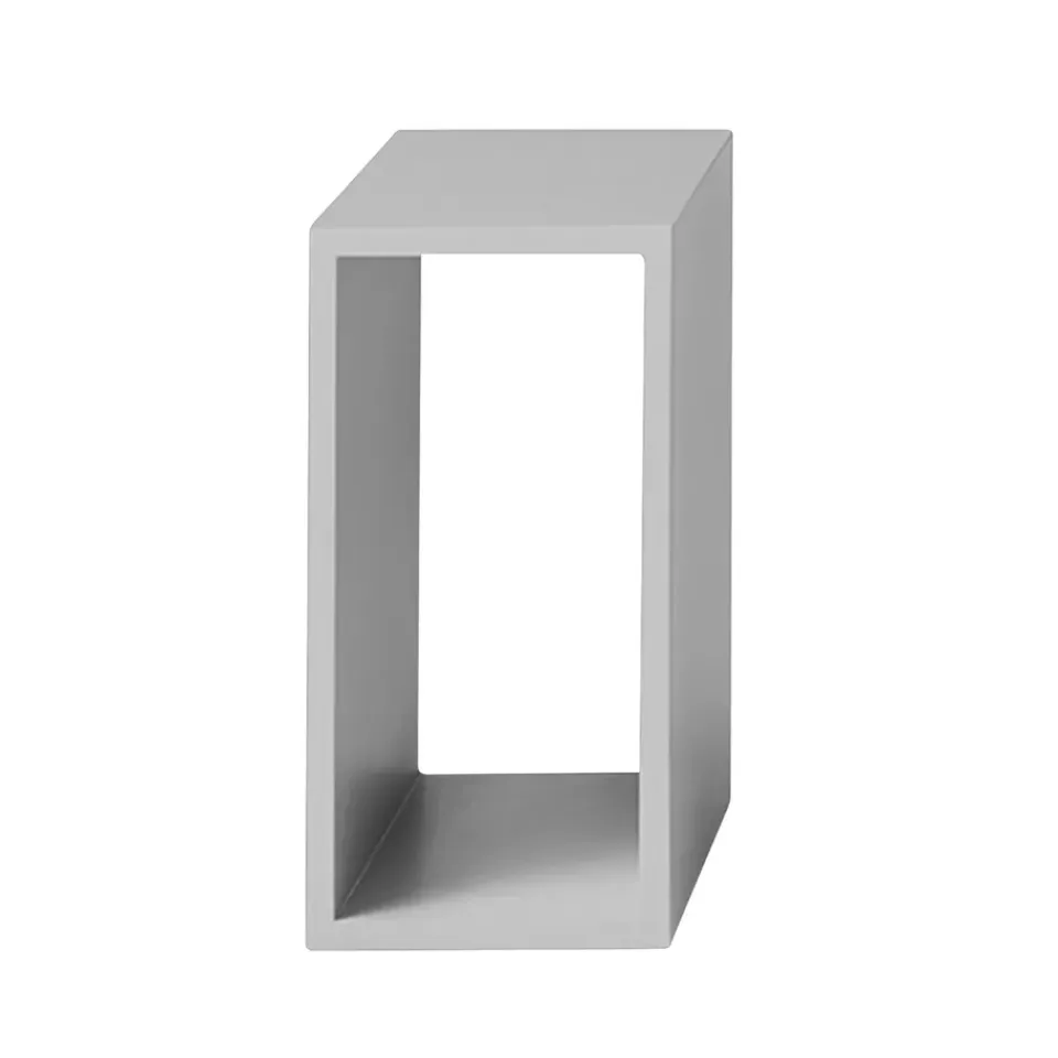 Muuto Hyllyt & Hyllyjärjestelmät^Stacked 2.0 hyllyjärjestelmä avoin, small, vaaleanharmaa