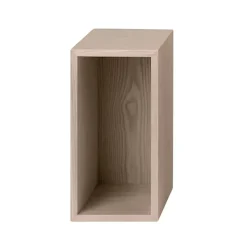 Muuto Hyllyt & Hyllyjärjestelmät^Stacked 2.0 hyllyjärjestelmä taustalevyllä, small, tammi
