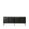 Ethnicraft Senkit & Sivupöydät^Stairs sideboard 4 ovea, Mustaksi petsattu tammi 200 x 80 x 46 cm