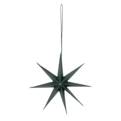 Broste Copenhagen Joulukoristeet^Star paperitähti Ø15 cm, Deep forest
