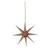 Broste Copenhagen Joulukoristeet^Star paperitähti Ø15 cm, Indian tan