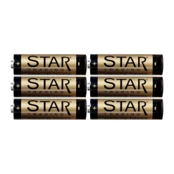 Star Trading Lisätarvikkeet Kynttilänjaloille Ja Kynttilälyhdyille^paristo 6-pack, AA